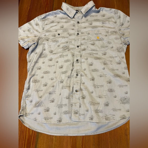 Carhartt Other - Carhartt Men's Rugged Flex Relaxed Fit Lightweight Short Sleeve - Alloy